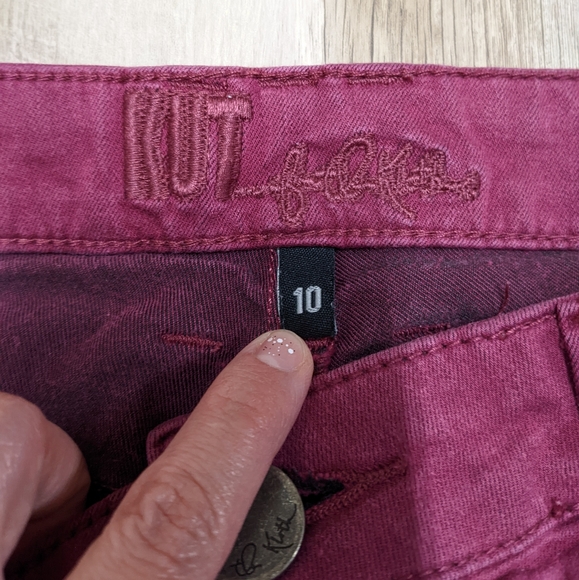 Kut from the Kloth Magenta Jeans - Picture 6 of 8